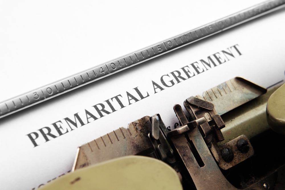 prenuptial agreement